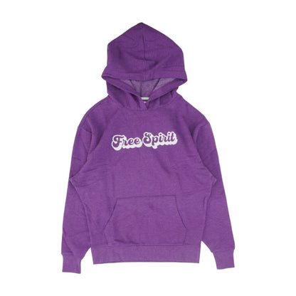 Purple Solid Hoodie