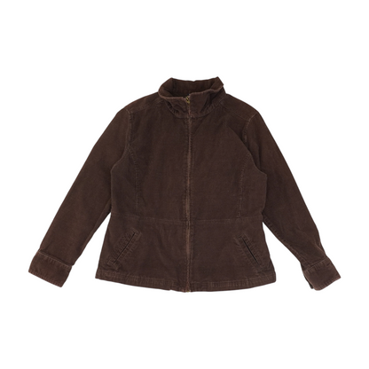 Brown Solid Jacket
