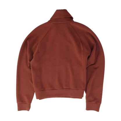 Maroon Solid 1/4 Zip Pullover