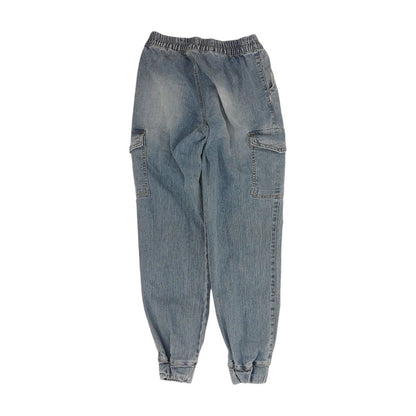 Blue Solid Jeans