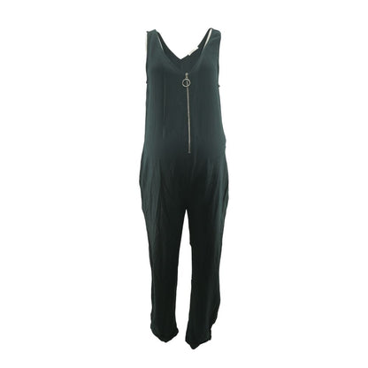 Black Maternity Jumpsuit