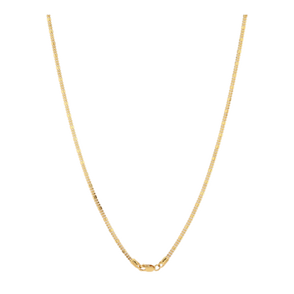 22K Yellow Gold Chain Necklace