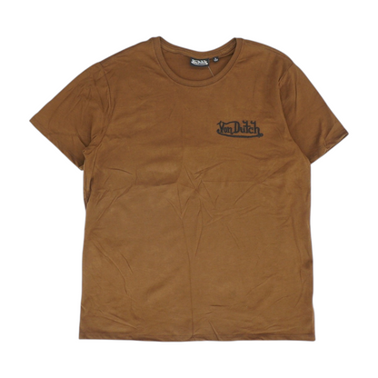 Brown Solid T-Shirt
