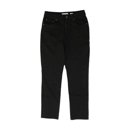 Black Straight Jeans
