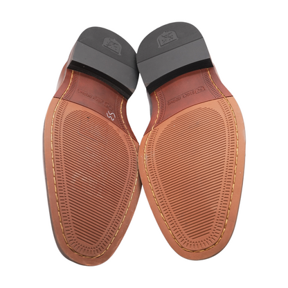 Brown Lace-Up Dress Shoes