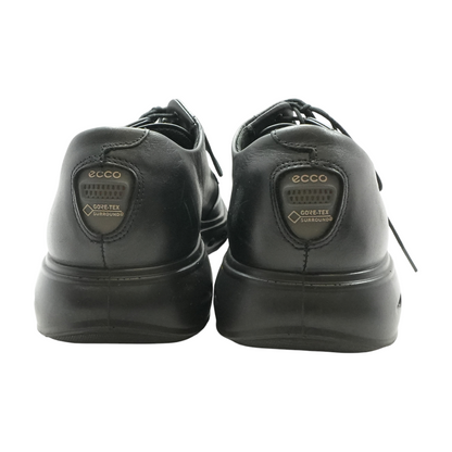Black Lace-Up Casual Shoes