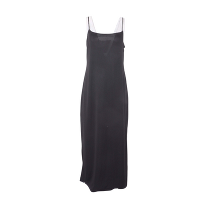 Black Solid Nightgown