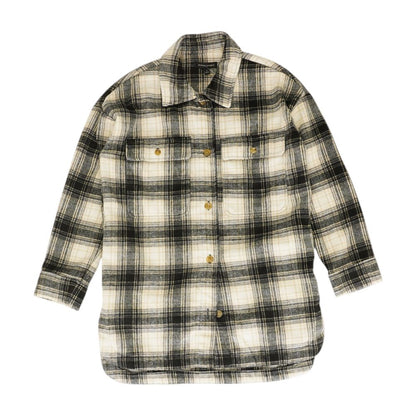 Multi Plaid Button Down