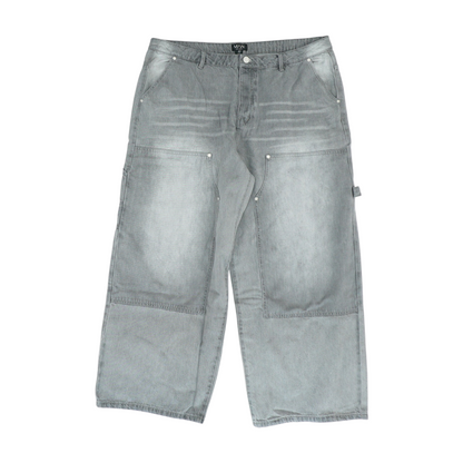 Gray Loose Jeans