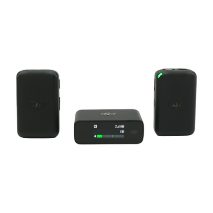 Mic (2 TX + 1 RX + Charging Case) Wireless Microphone System