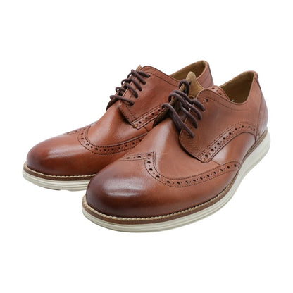 Brown Leather Wingtip/brogue Dress Shoes