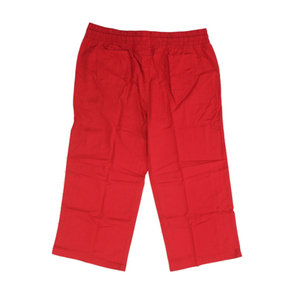Red Plus Size Pants