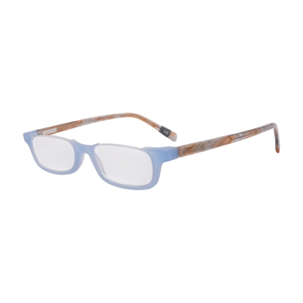 Blue What Inheritance? Rectangle Prescription Eyewear