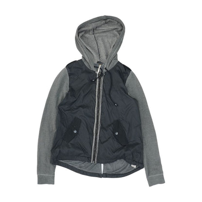 Black Color Block Lightweight Jacket