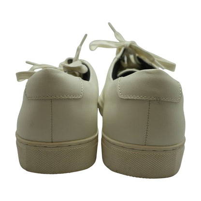 White Lace Up Casual Shoes