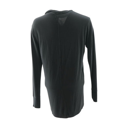 Black Solid Cardigan Sweater