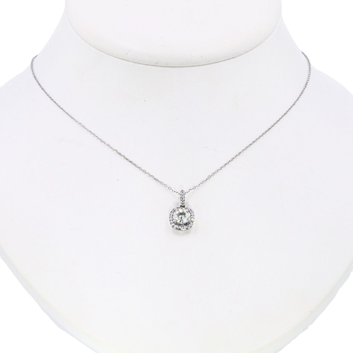 Costume Cubic Zirconia Pendant Necklace