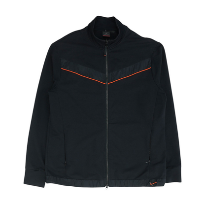 Black Solid Active Jacket