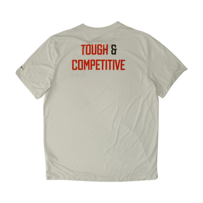 White Mohamoud Diabate Cleveland Browns Player Issued T-Shirt