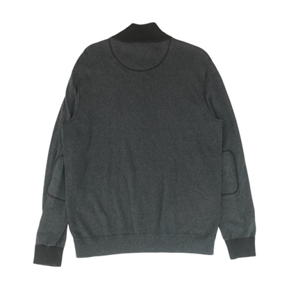 Black Solid Cardigan Sweater