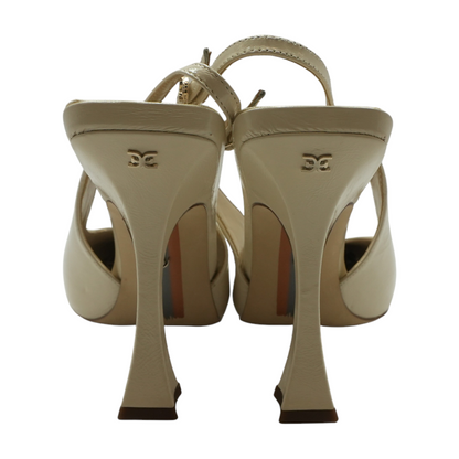 Cream Pump Heels