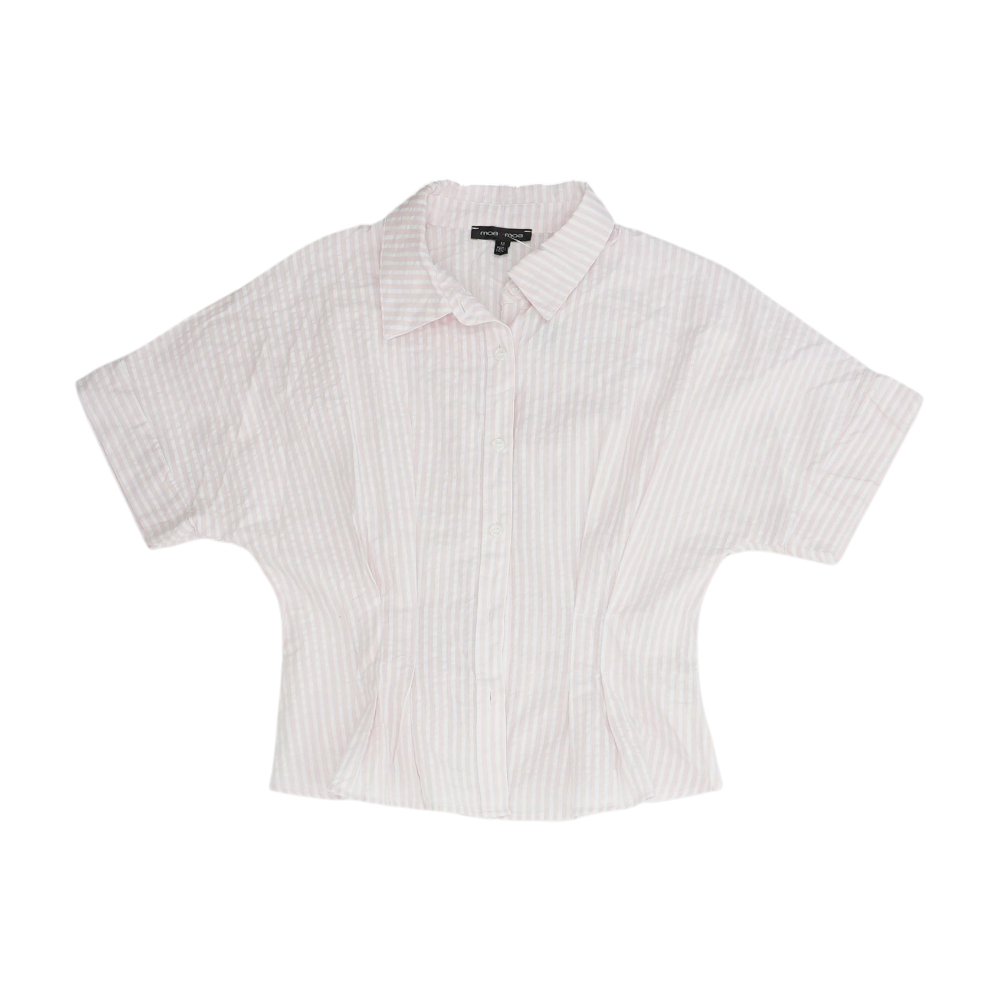 Pink Striped Button Down