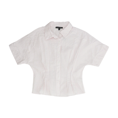 Pink Striped Button Down