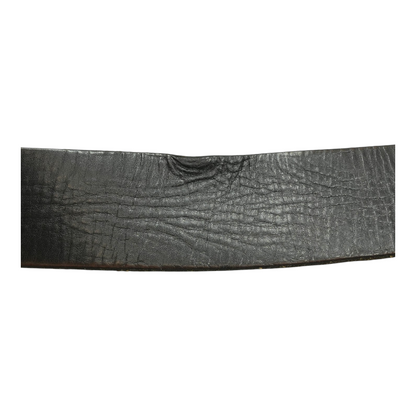 Leather Belt with Ornate Buckle