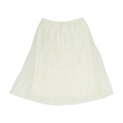 Ivory Midi Skirt