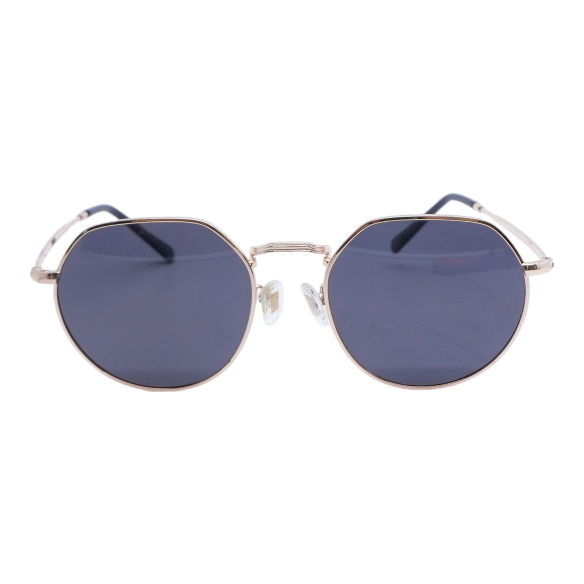 Gold Round Sunglasses