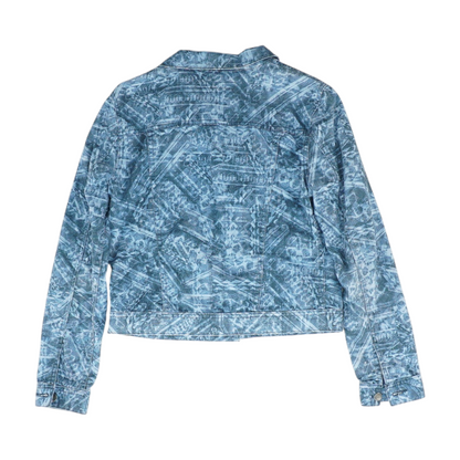 Blue Graphic Jacket