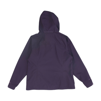 Purple Solid Rain Jacket