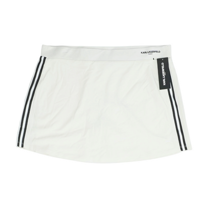 White Mini Skort