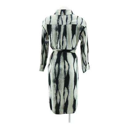 Gray Misc Midi Dress