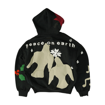 Black Graphic Jacket