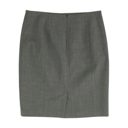 Gray Mini Skirt