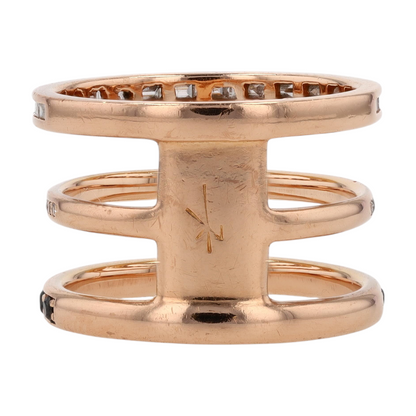 1/4 ctw 18K Rose Gold Diamond Fashion Ring