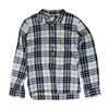 Navy Plaid Button Down