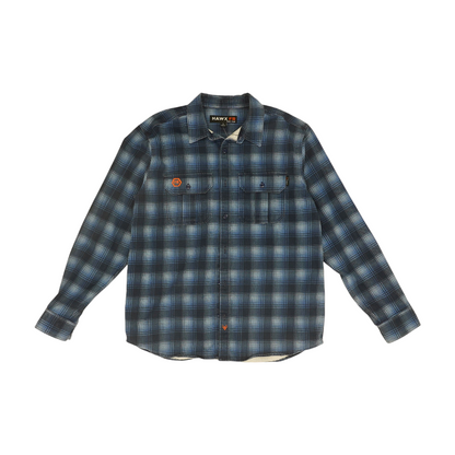 Blue Plaid Flannel Button Down