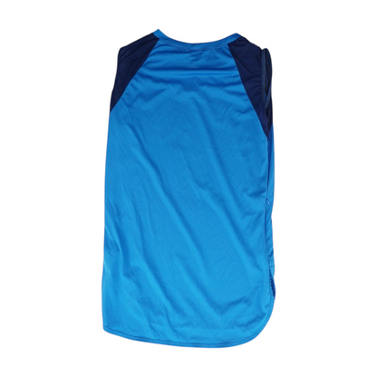 Blue Color Block Active Tank