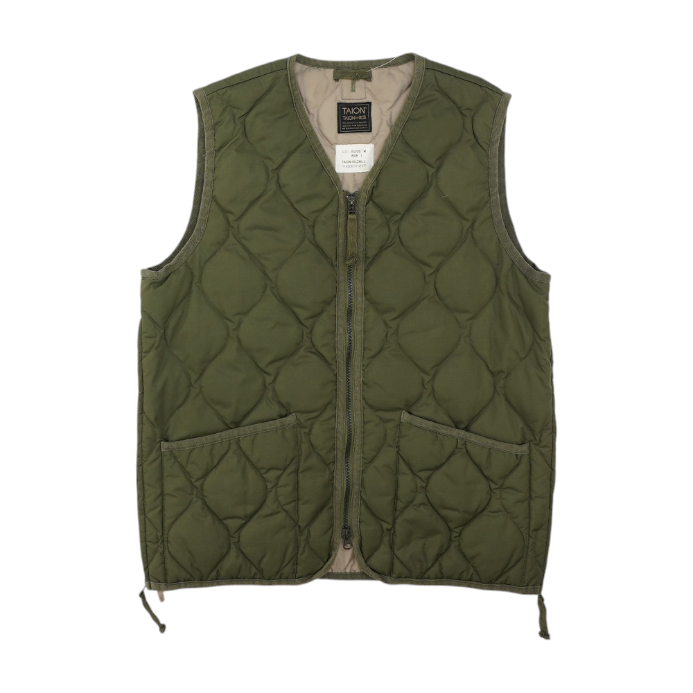 Green Solid Vest