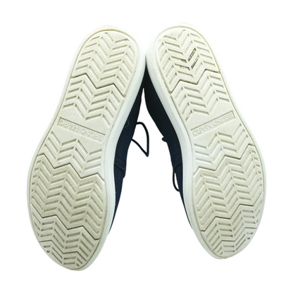 Navy Lace-Up Dress Shoes