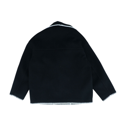 Black Solid Jacket