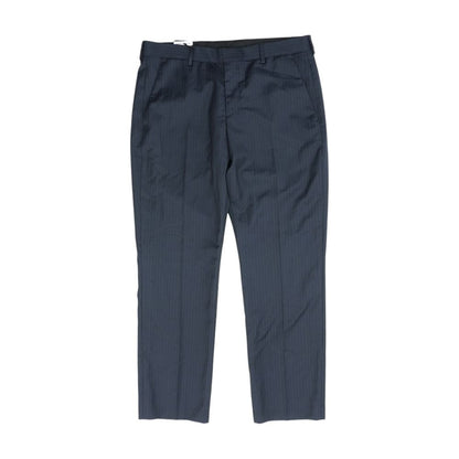 Navy Striped Dress Pants