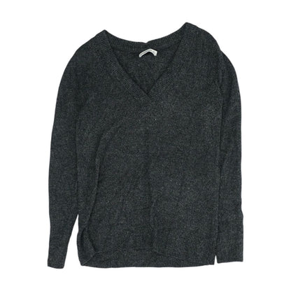 Charcoal V-Neck Sweater