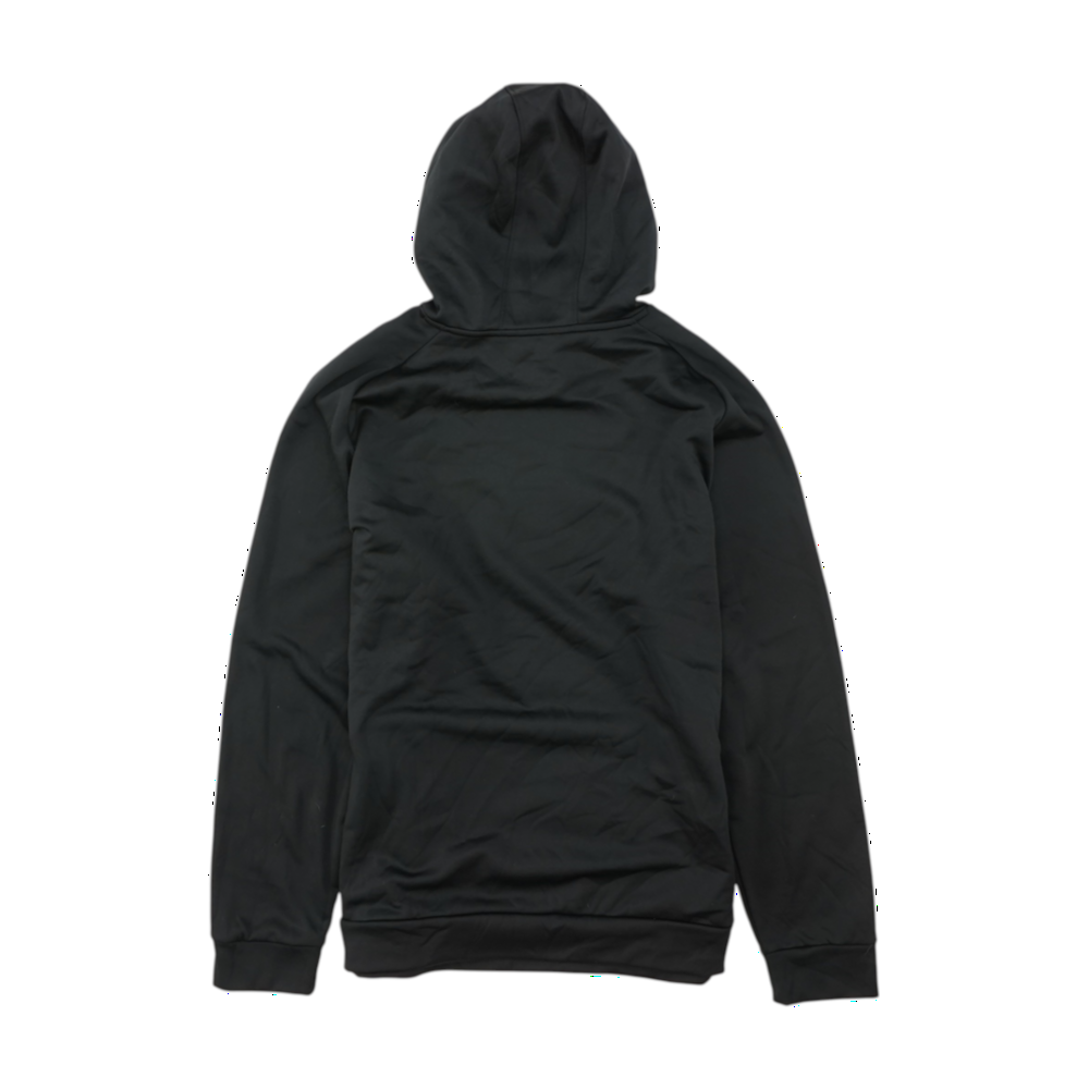 Black Solid Hoodie Pullover