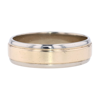 14K Two-Tone Gold Band