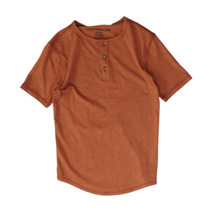 Red Henley T-Shirt