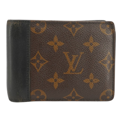 Multiple Wallet in Monogram Macassar Canvas