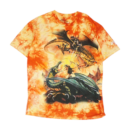 Orange Tie-Dye T-Shirt